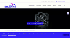 Desktop Screenshot of chrom-mueller.de